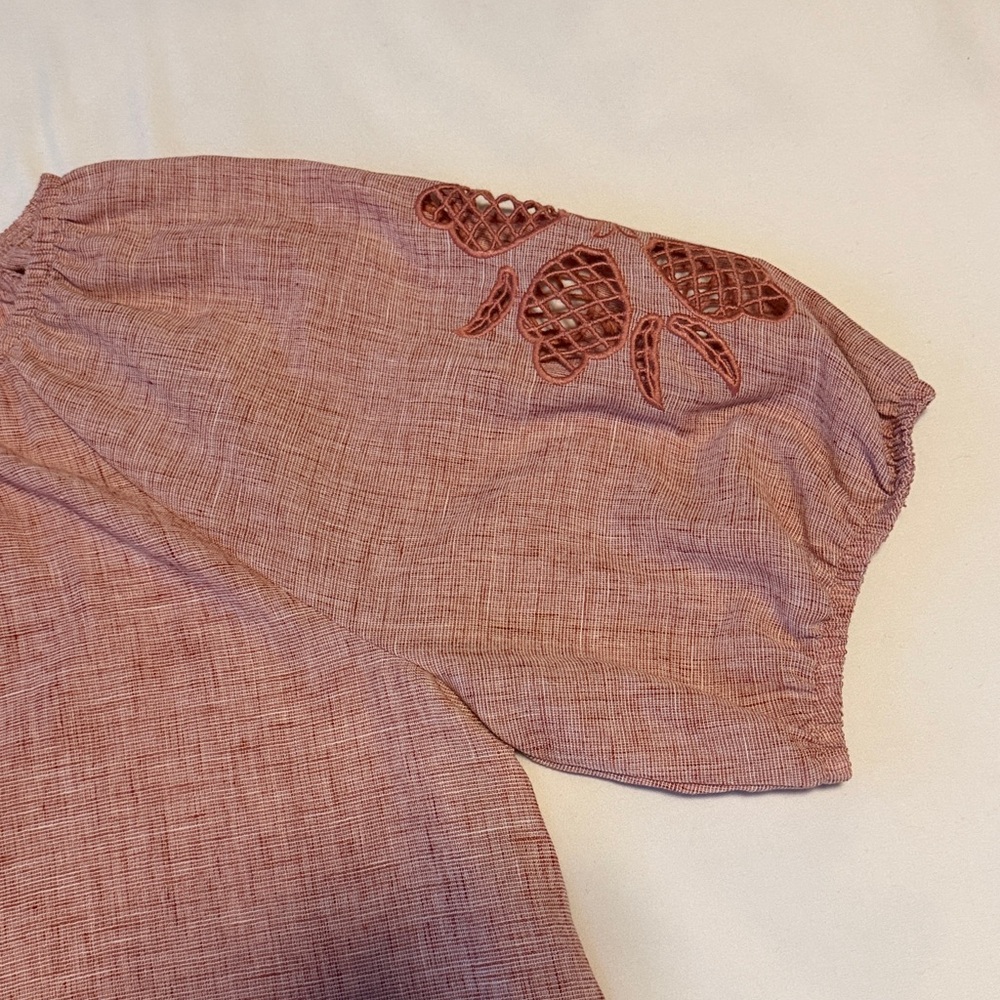 Vintage Threads Button-Front Blouse - Picture 3 of 8